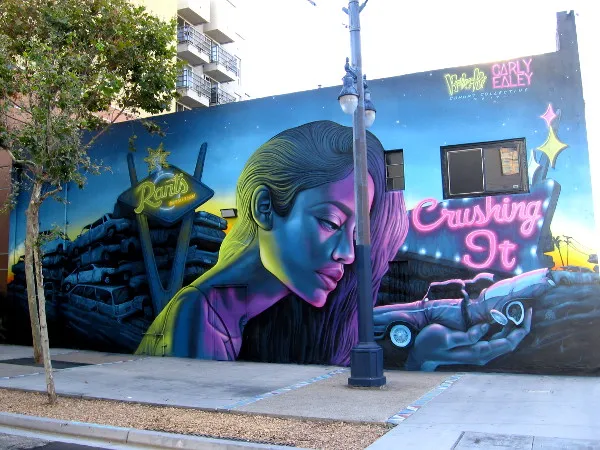 East Village street art and streetscape